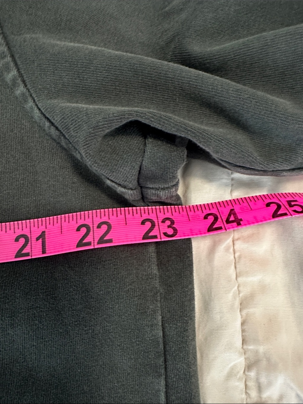 A&F Skater Athleisure Streetwear Washed Dark Gray Long-Sleeve Crewneck SzM - Picture 11 of 12